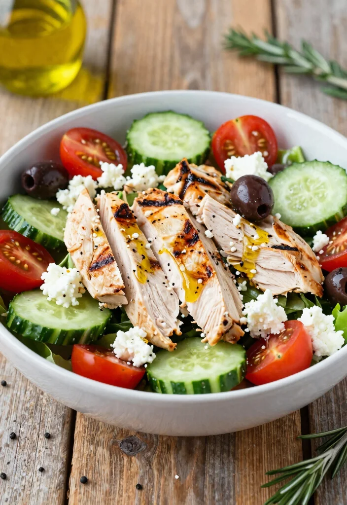 14 Keto Diet Recipes for Simple Low-Carb Everyday Meals - 10. Greek Chicken Salad