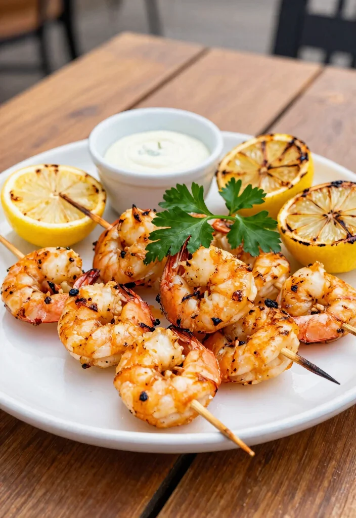 14 Low-Calorie Dinner Recipes for Easy Satisfying Meals - 4. Lemon Garlic Grilled Shrimp
