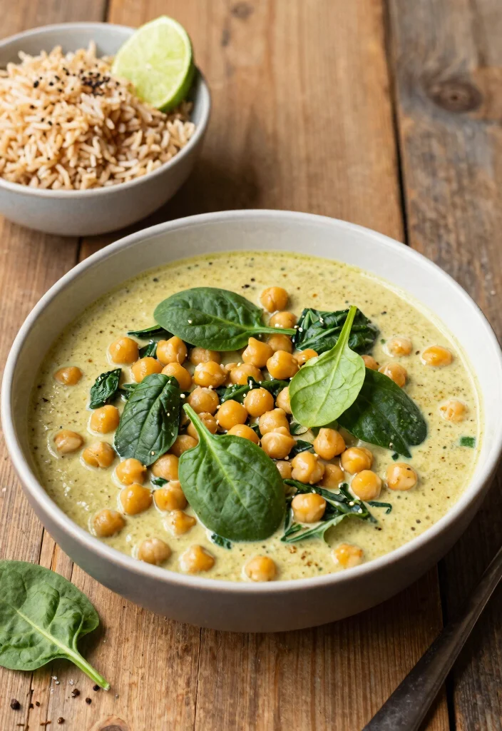 14 Low-Calorie Dinner Recipes for Easy Satisfying Meals - 5. Chickpea and Spinach Curry
