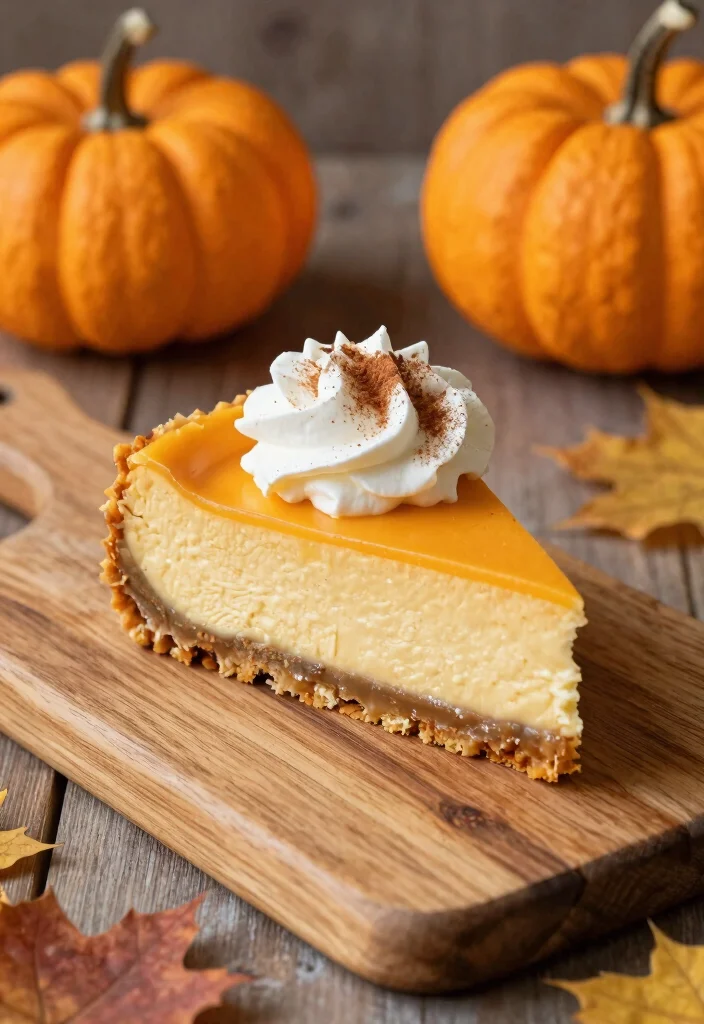 15 Best Dessert Recipes for Easy Crowd-Pleasing Treat Ideas - 15. No-Bake Pumpkin Cheesecake