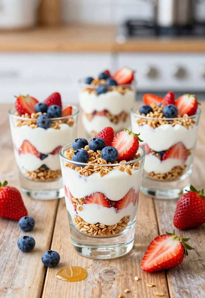 15 Best Dessert Recipes for Easy Crowd-Pleasing Treat Ideas - 3. Fruit and Yogurt Parfaits