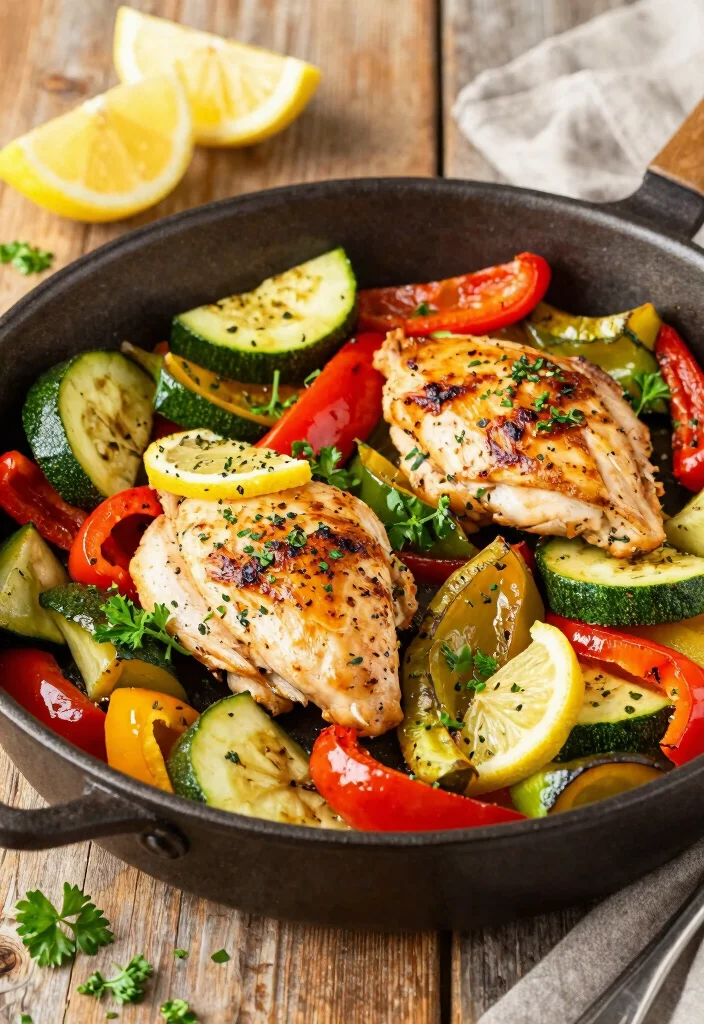 15 Best Dinner Recipes for Easy Weeknight Favorites - 1. One-Pan Lemon Garlic Chicken