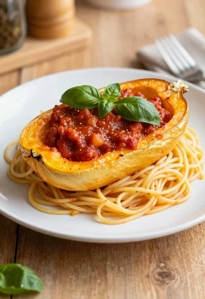 15 Easy Dinner Recipes for Fast Satisfying Weeknight Meals - 12. Spaghetti Squash with Marinara