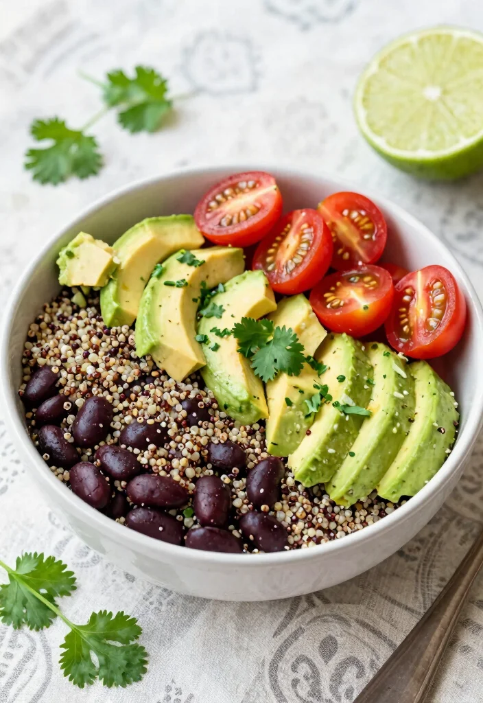 15 Easy Dinner Recipes for Fast Satisfying Weeknight Meals - 2. Quinoa and Black Bean Bowl