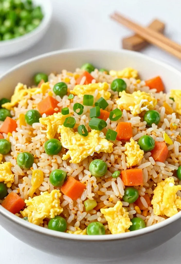 15 Easy Food Recipes for Dinner: Quick Flavorful Ideas - 13. Simple Egg Fried Rice
