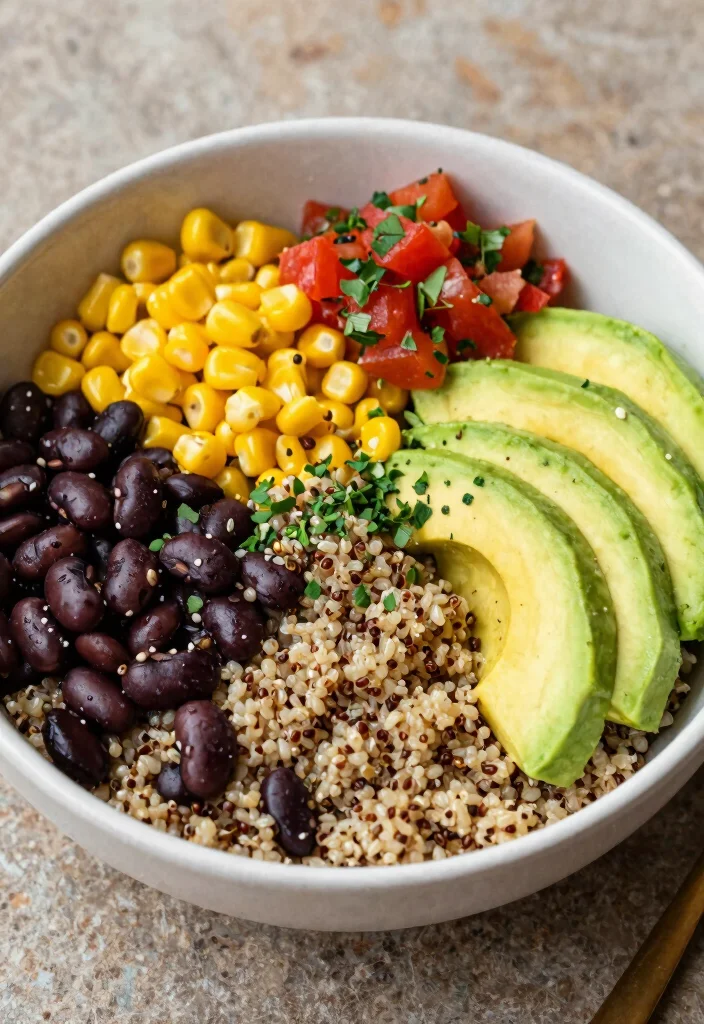 15 Easy Food Recipes for Dinner: Quick Flavorful Ideas - 5. Quinoa and Black Bean Bowl