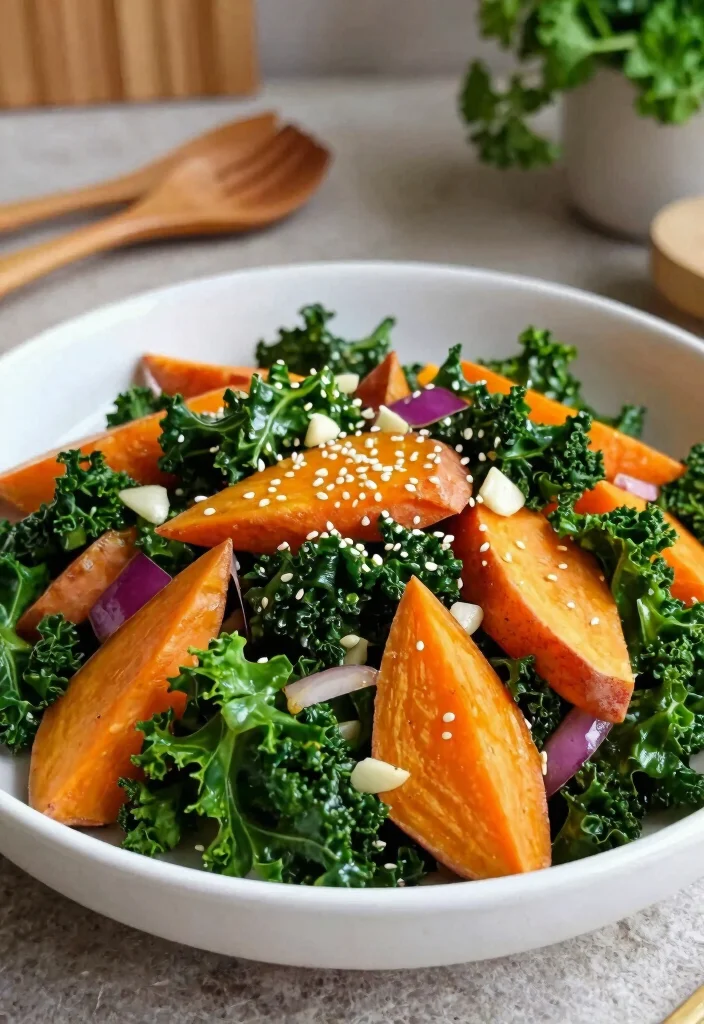 15 Healthy Dinner Ideas Recipes for Quick Nutritious Meals - 2. Sweet Potato & Kale Stir-Fry