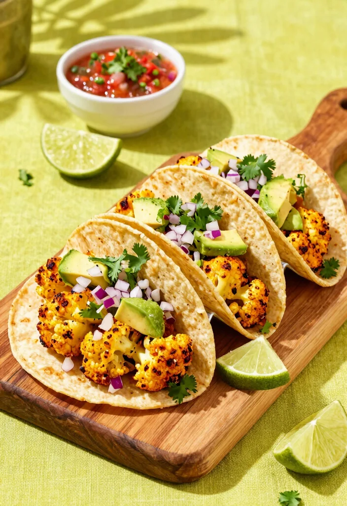 15 Healthy Dinner Ideas Recipes for Quick Nutritious Meals - 5. Cauliflower Tacos