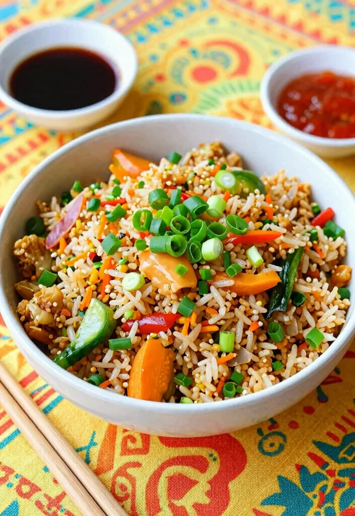 15 Healthy Dinner Ideas Recipes for Quick Nutritious Meals - 9. Vegetable Fried Rice