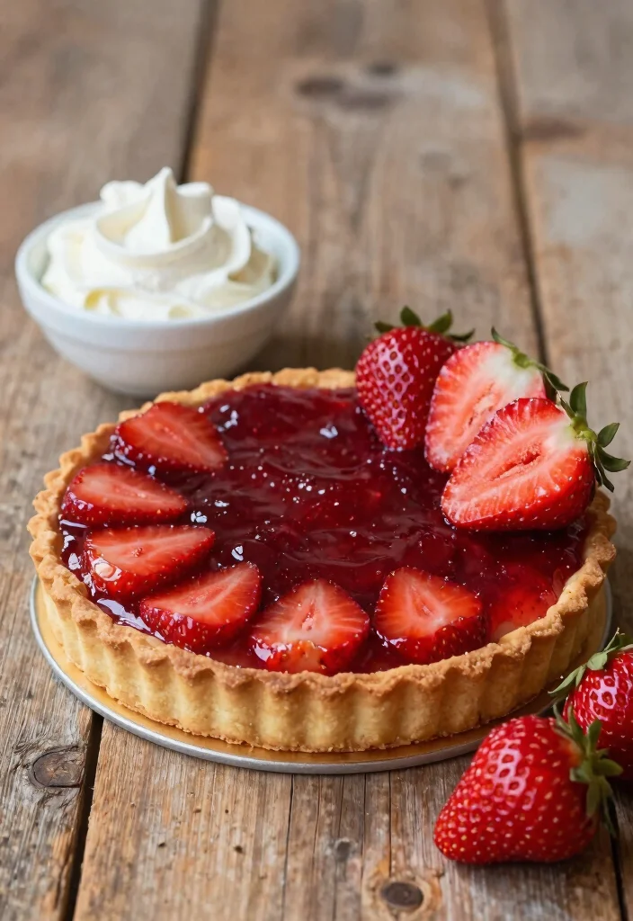 15 Strawberry Dessert Recipes for Fresh Simple Summer Sweets - 6. Strawberry Jam Tart