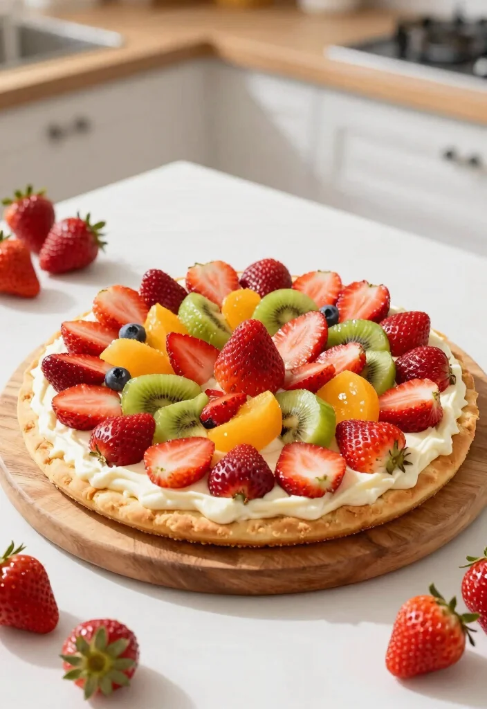 15 Strawberry Dessert Recipes for Fresh Simple Summer Sweets - 8. Strawberry Fruit Pizza